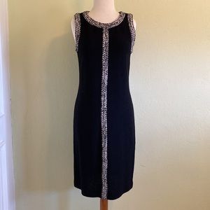 NWOT St. John Black and White Dress